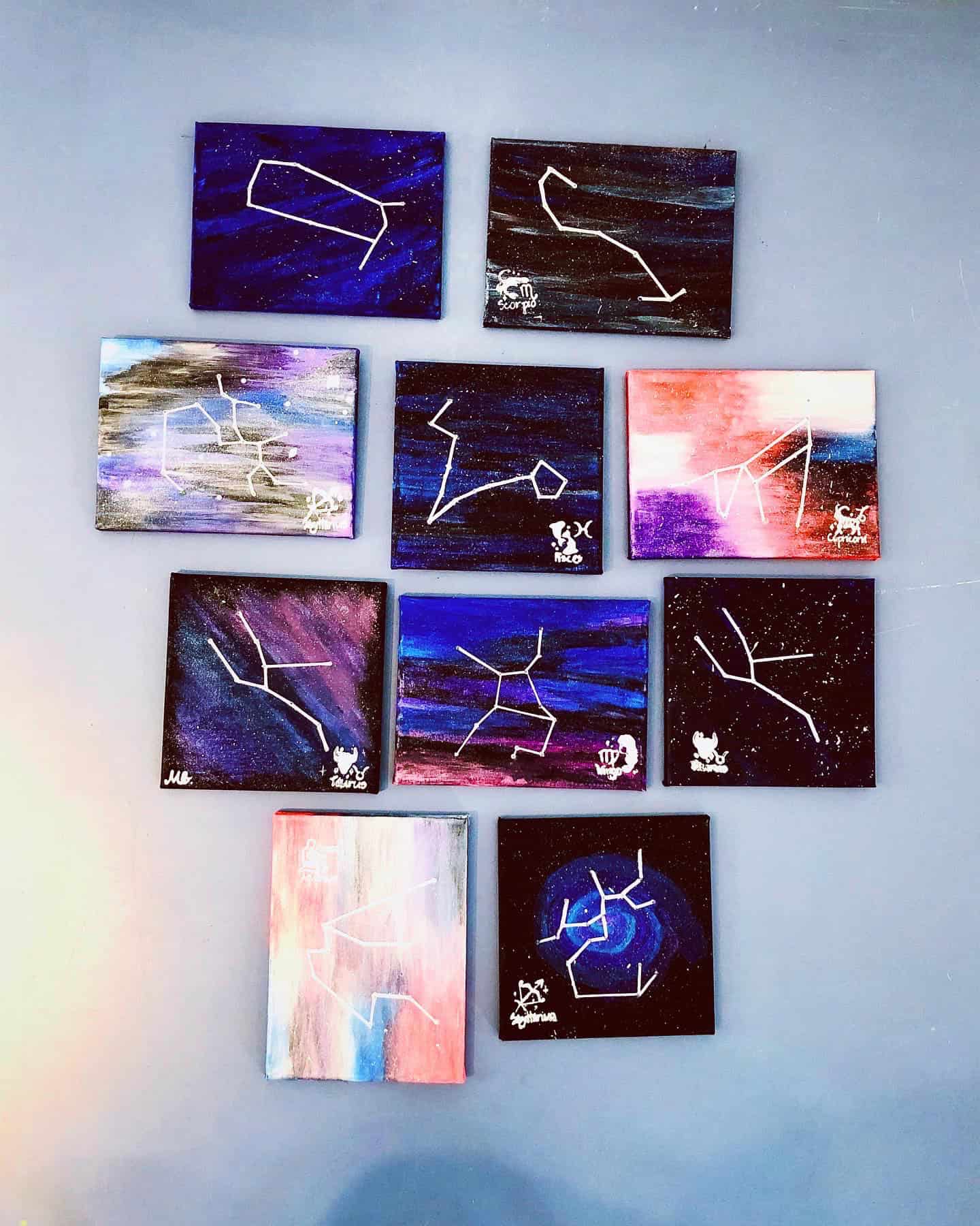 Galaxy Workshop 5 Sternzeichenbilder