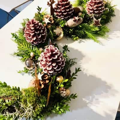 Adventsgesteck