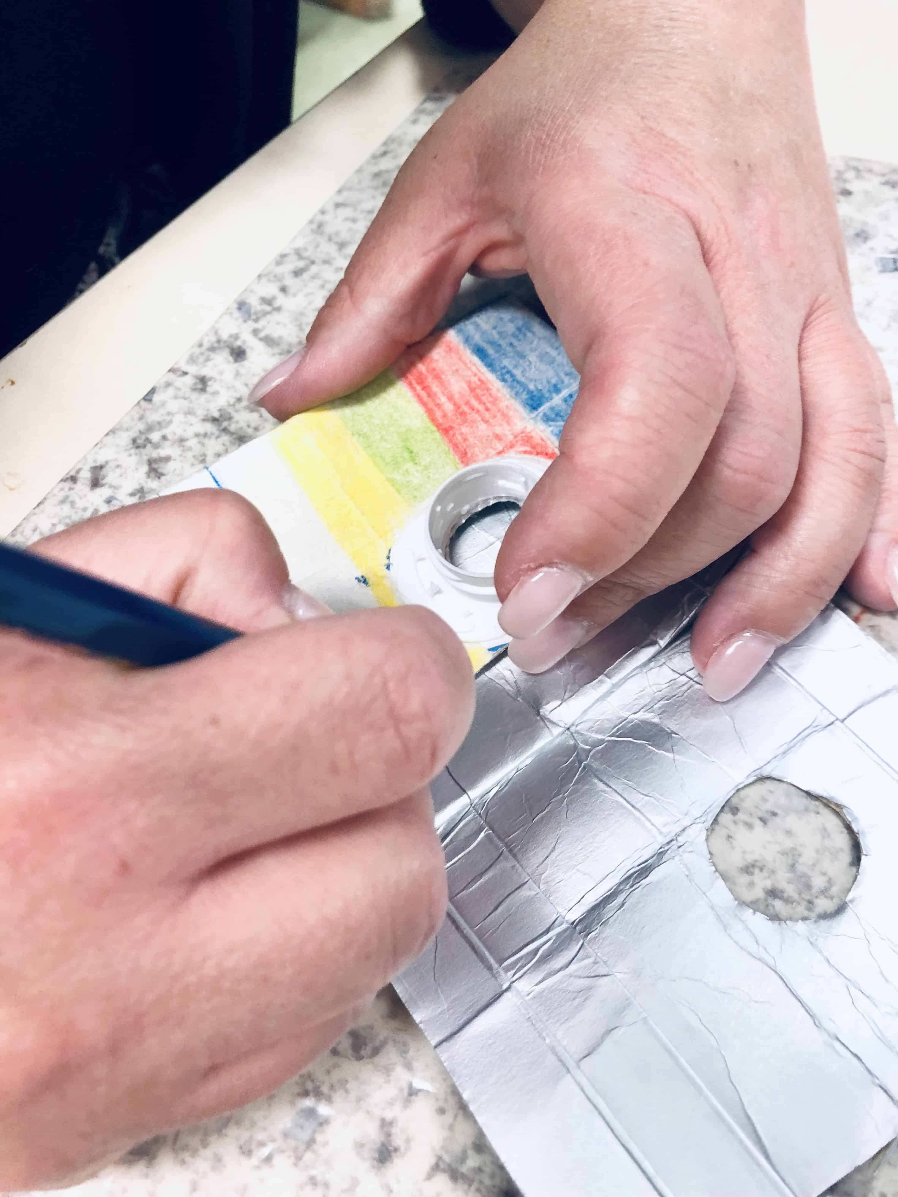 Schulprojekte_upcycling_portemonnaie_Workshop_Papijo_Kinder