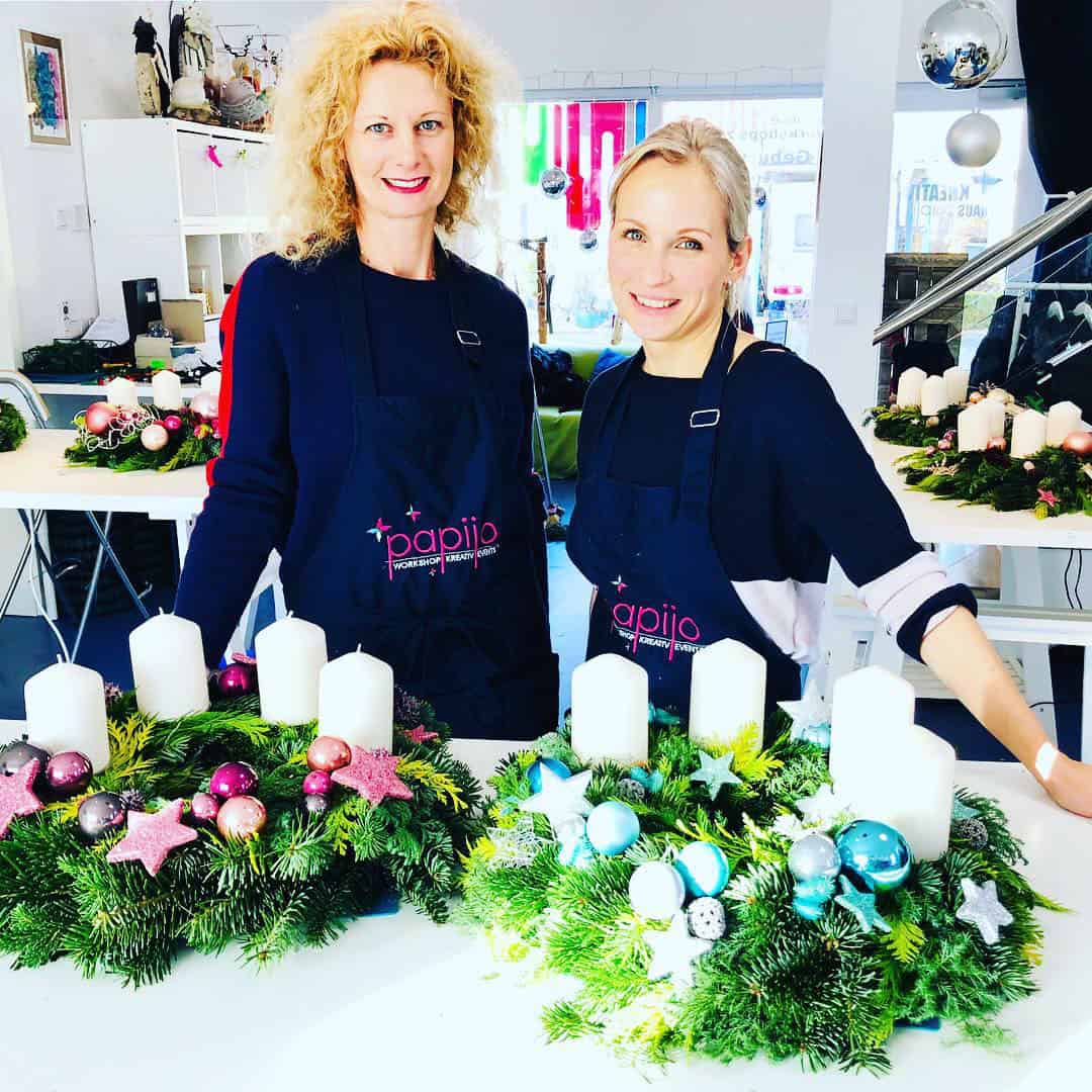 Adventskranz binden Workshop für Anfänger