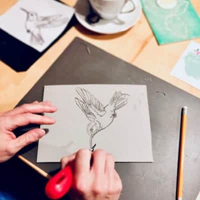 Linolschnitt Workshop