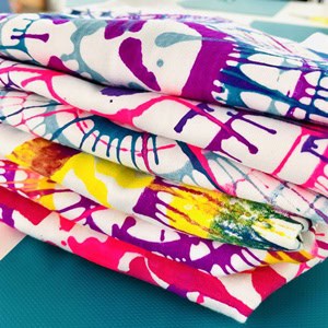 Spin Art Painting 2 Spin-Art auf T-Shirts